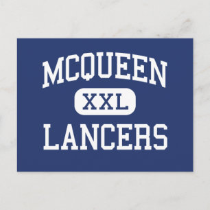 Postal McQueen - Lancers - Secundaria - Reno Nevada