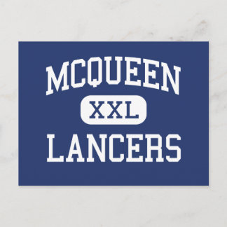Postal McQueen - Lancers - Secundaria - Reno Nevada
