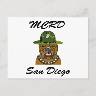 Postal MCRD San Diego Devil Dog