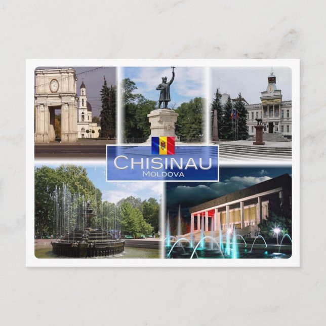 Postal MD Moldavia - Chisinau - (Anverso)
