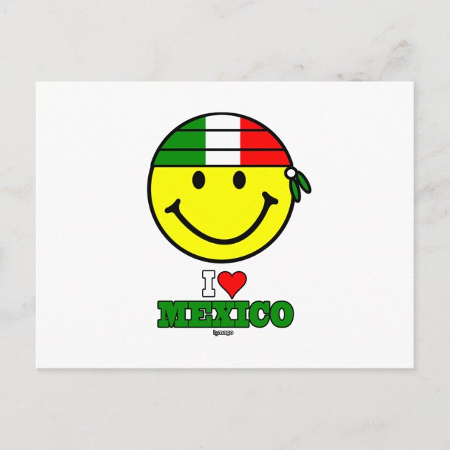 POSTAL ME AMO MÉXICO (Anverso)