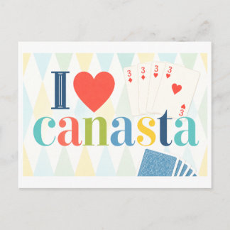 Postal "Me [Corazón] Canasta"