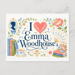 Postal "Me [Corazón] Emma Woodhouse"