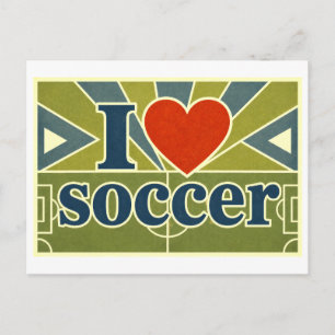Postal "Me [Corazón] Fútbol"