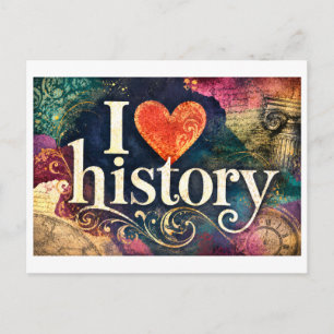 Postal "Me [Corazón] la Historia"