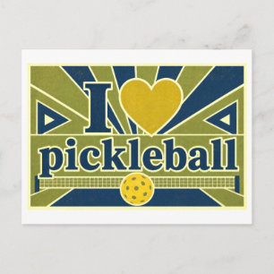 Postal "Me [Corazón] Pickleball"