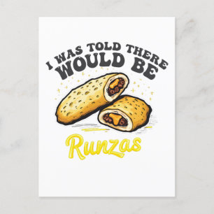 Postal Me dijeron que habría una comida divertida en runz