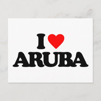 POSTAL ME ENCANTA ARUBA