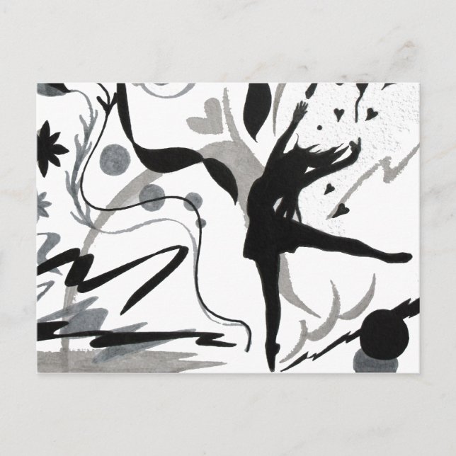 Postal ¡Me Encanta Bailar! (Anverso)