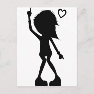 Postal ¡Me encanta bailar!