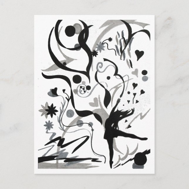 Postal ¡Me Encanta Bailar! (Anverso)