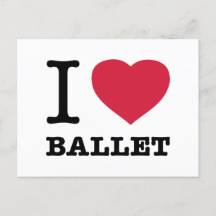 POSTAL ME ENCANTA BALLET