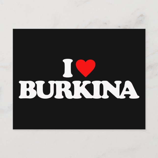 POSTAL ME ENCANTA BURKINA (Anverso)