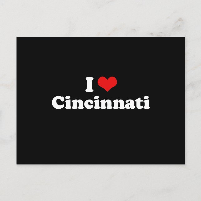 POSTAL ME ENCANTA CINCINNATI (Anverso)