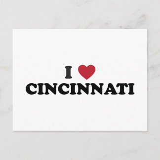 Postal Me encanta Cincinnati Ohio