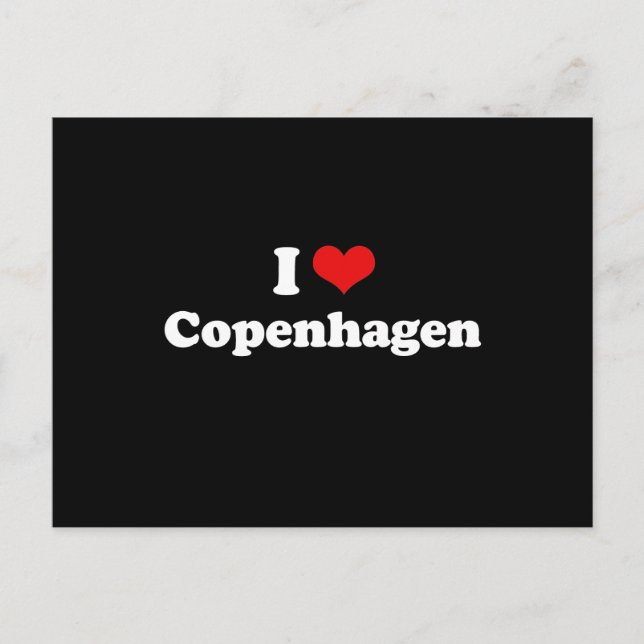 POSTAL ME ENCANTA COPENHAGEN (Anverso)