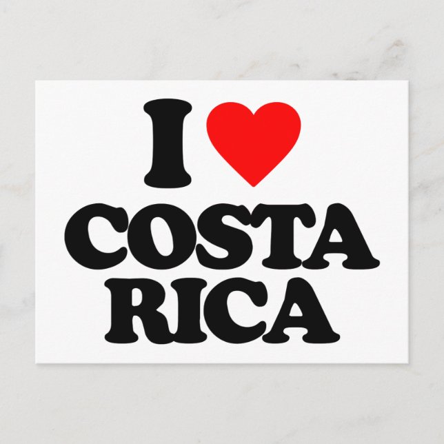 POSTAL ME ENCANTA COSTA RICA (Anverso)