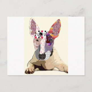 Postal Me encanta el bullterrier