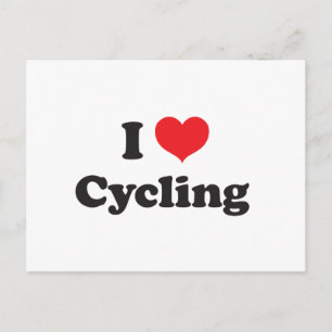 Postal Me encanta el ciclismo