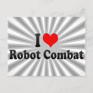 Postal Me encanta el combate a robots