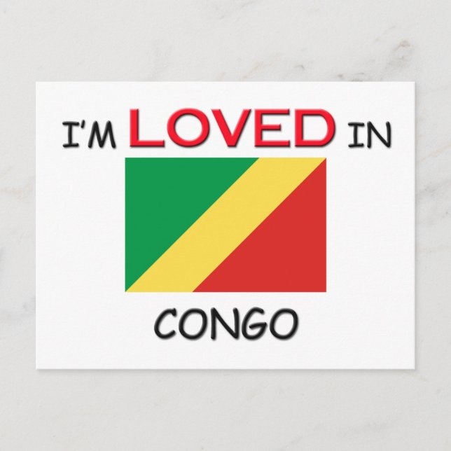 Postal Me encanta el CONGO (Anverso)