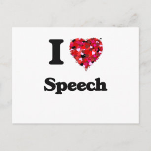 Postal Me encanta el discurso