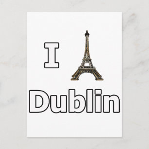 Postal Me encanta el fracaso turístico de Dublín