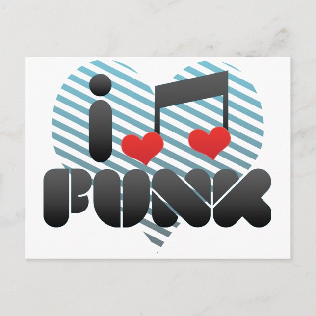 Postal Me encanta el funk (Anverso)