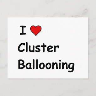 Postal Me encanta el globo