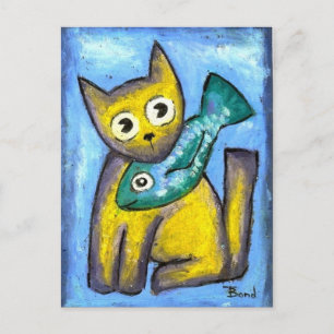 Postal Me encanta el pescado