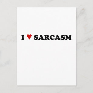 Postal Me encanta el sarcasmo