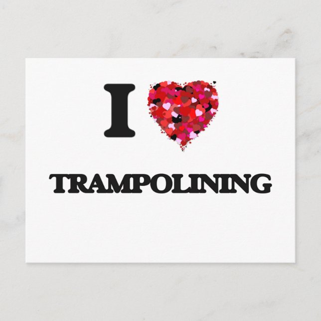 Postal Me Encanta El Trampoleo (Anverso)