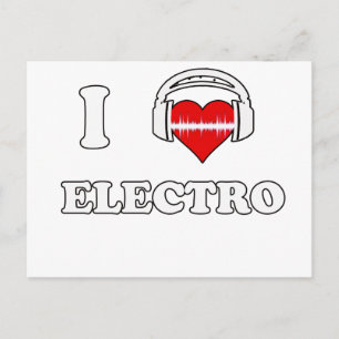 Postal Me encanta Electro