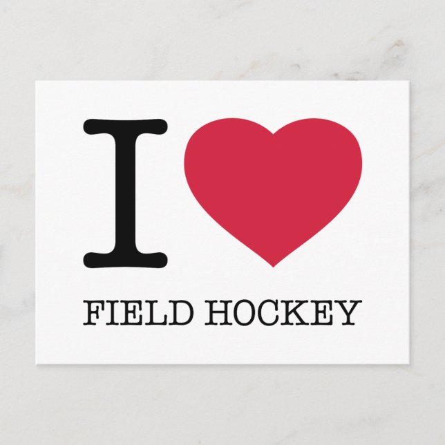 POSTAL ME ENCANTA FIELD HOCKEY (Anverso)