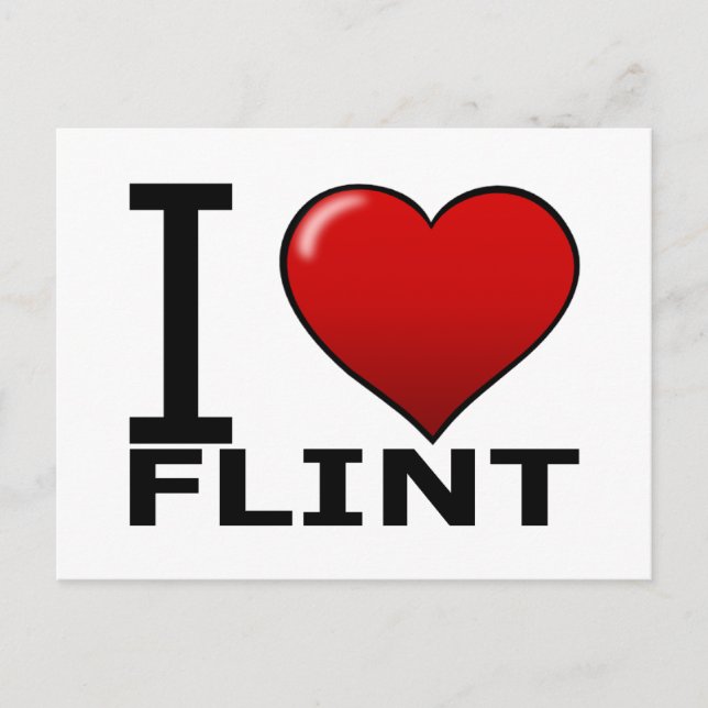 POSTAL ME ENCANTA FLINT, MI - MICHIGAN (Anverso)