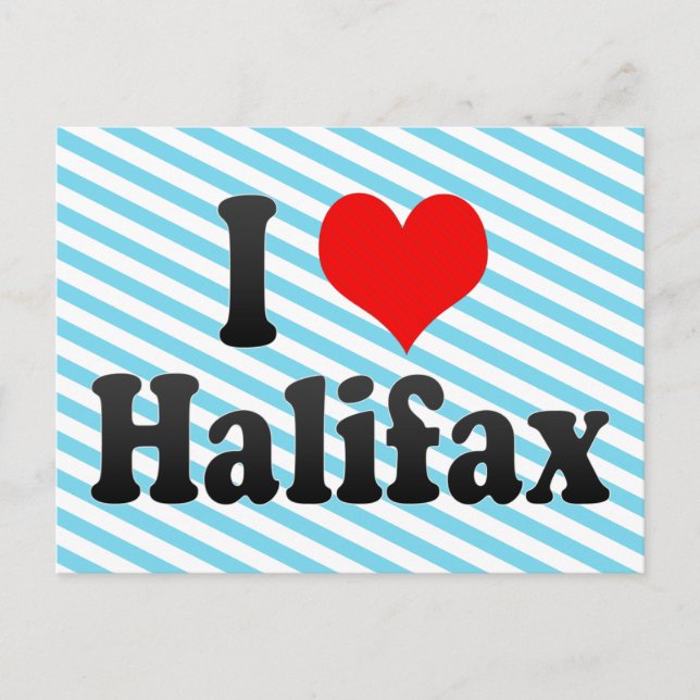 Postal Me Encanta Halifax, Canadá. Amo Halifax, Canadá (Anverso)