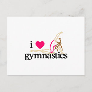 POSTAL ME ENCANTA LA GIMNASTICA