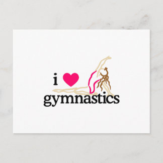 POSTAL ME ENCANTA LA GIMNASTICA