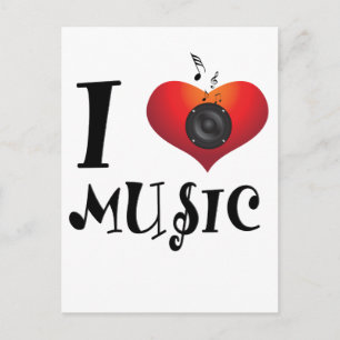 Postal Me encanta la música