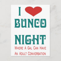 me encanta la noche de bunco
