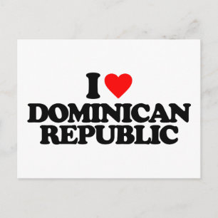 POSTAL ME ENCANTA LA REPÚBLICA DOMINICANA