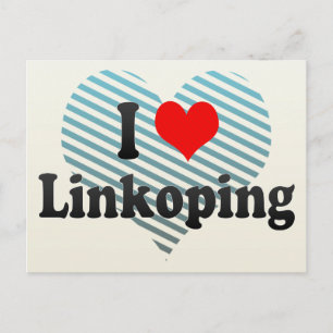 Postal Me encanta Linkoping, Suecia