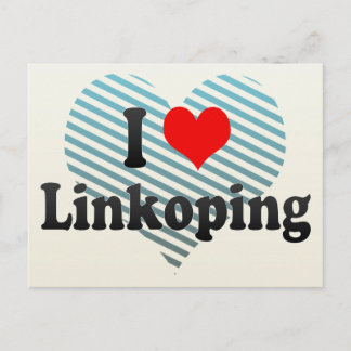 Postal Me encanta Linkoping, Suecia