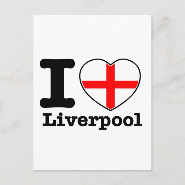 Postal Me encanta Liverpool (Anverso)