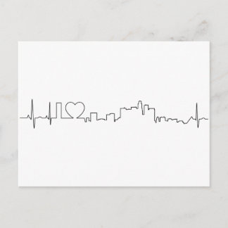 Postal Me encanta Los Ángeles en un extraordinario estilo