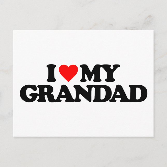 POSTAL ME ENCANTA MI ABUELA (Anverso)