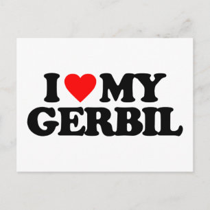 POSTAL ME ENCANTA MI GERBIL