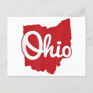 Postal Me encanta mi guión de inicio de Ohio