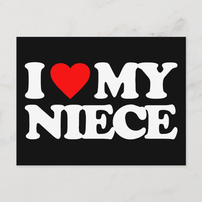 POSTAL ME ENCANTA MI NIETA (Anverso)