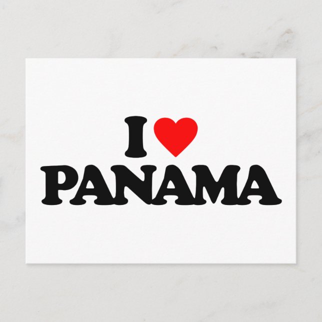 POSTAL ME ENCANTA PANAMÁ (Anverso)